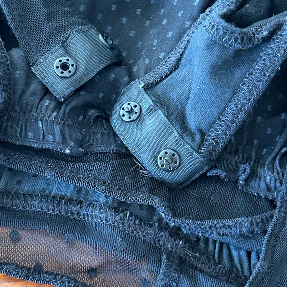 Intimately by Free People Black V-Neck Bodysuit - Picture 11 of 14